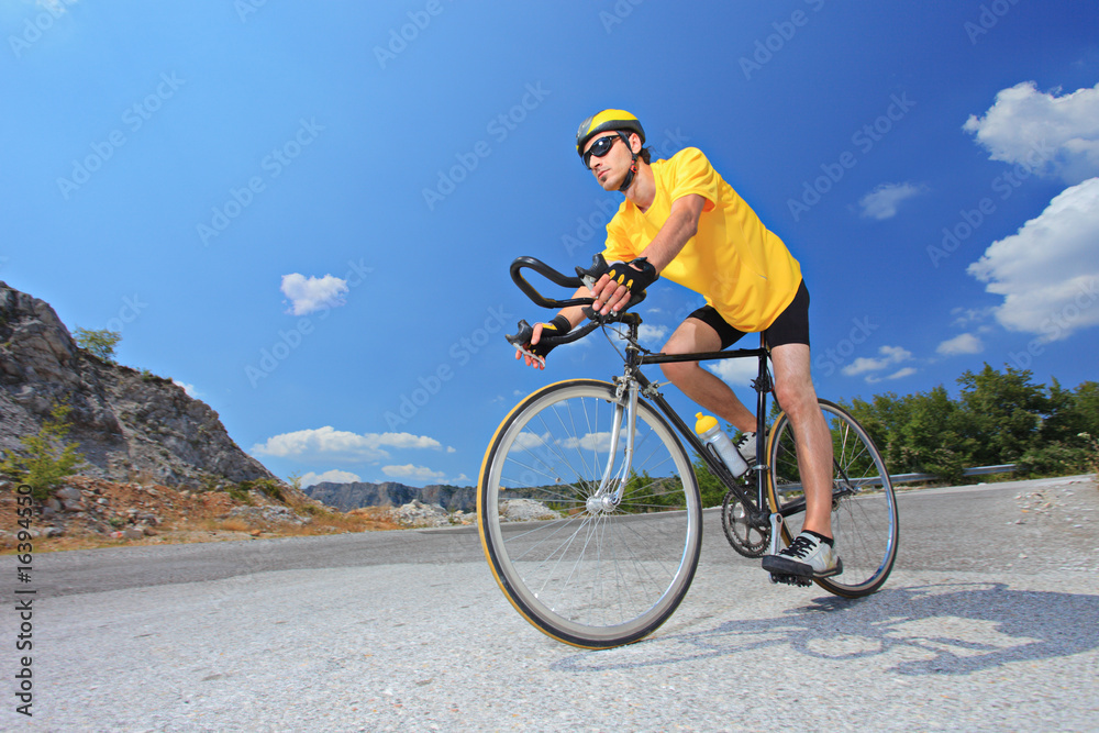 Fototapeta premium Cyclist