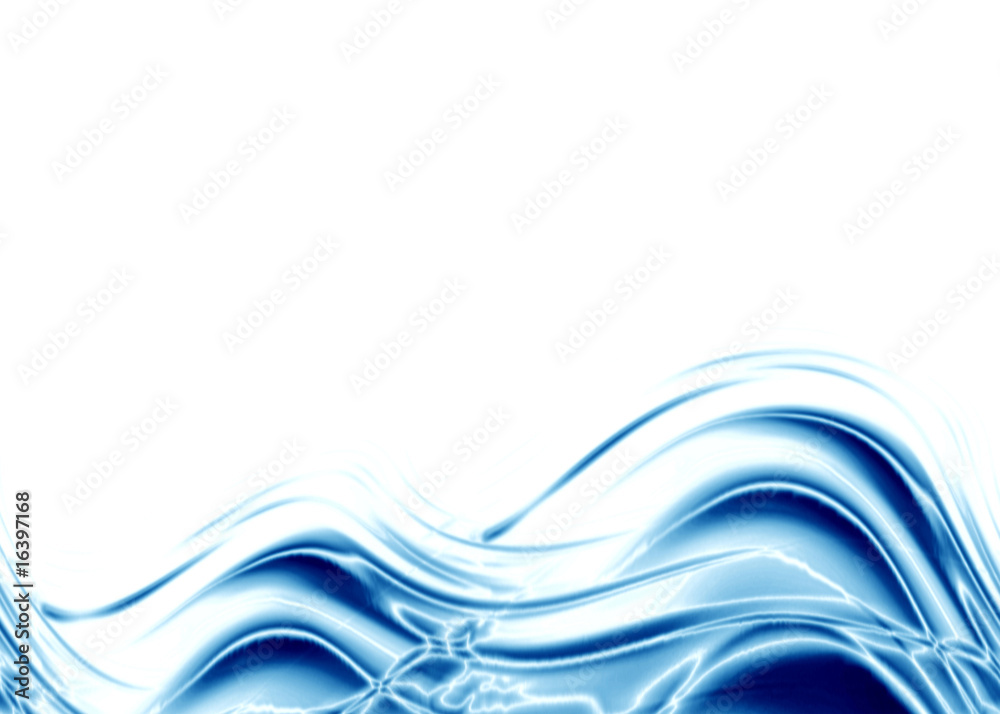 abstract blue water