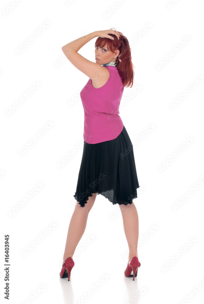 Fototapeta premium Young attractive Woman Glamour