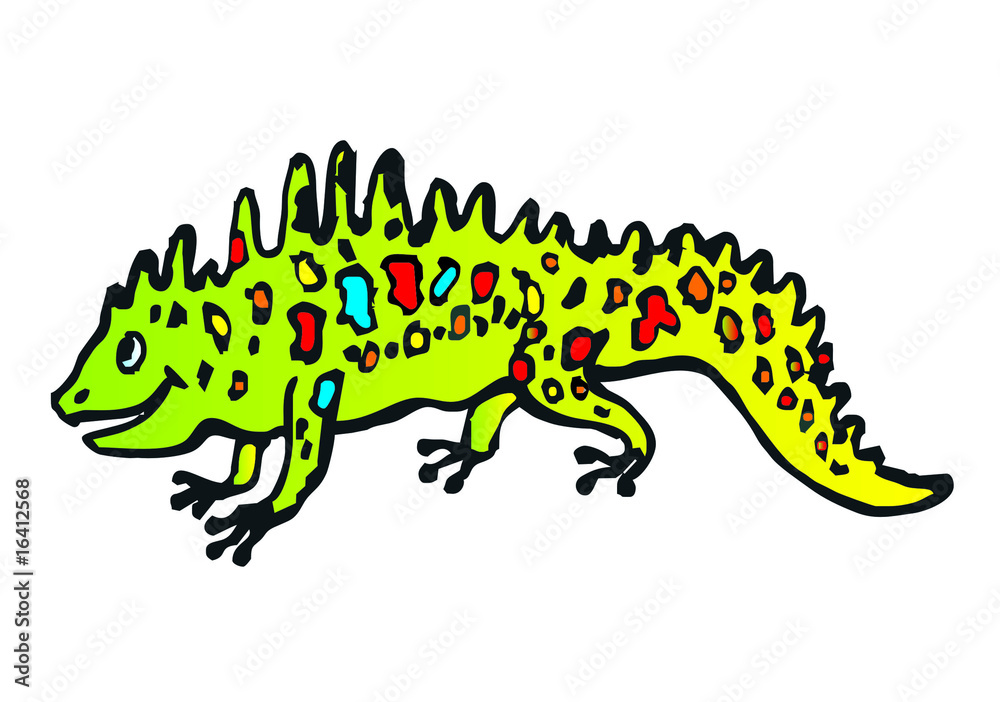 Fototapeta premium newt