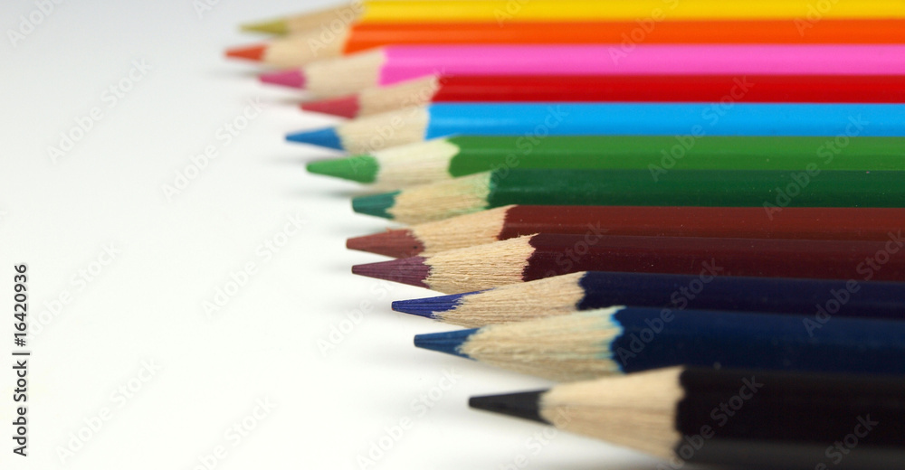 Fototapeta premium Crayons