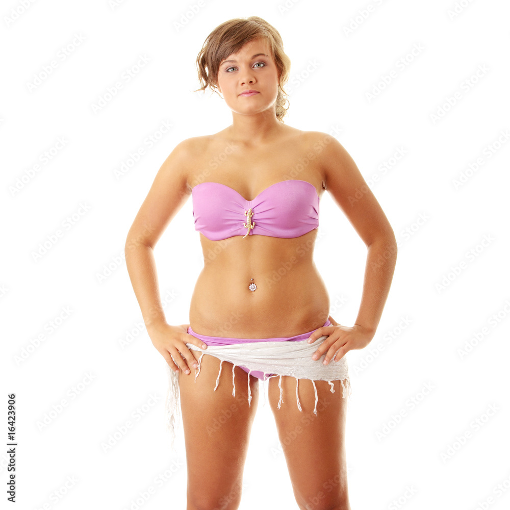 Sexy lady wearing swimsuit Sexy lady wearing swimsuit