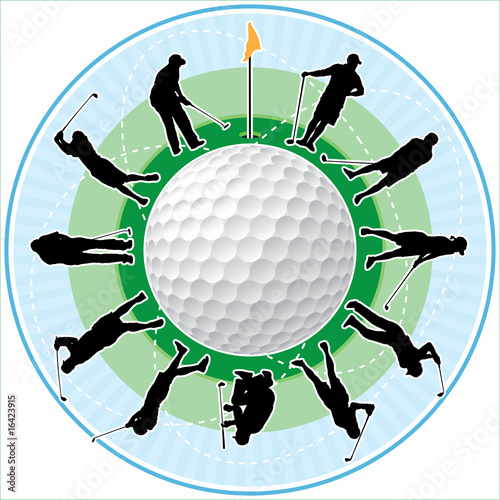 Golf clock
