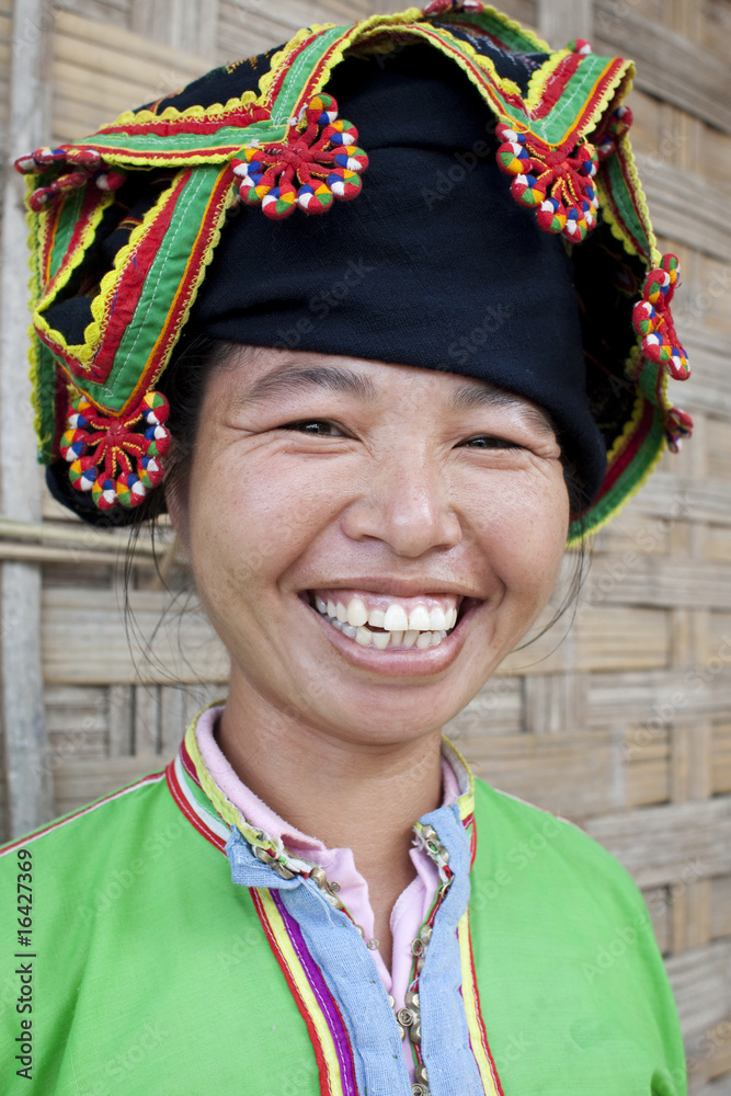 Portrait asiatische Frau Thai Dam, Laos