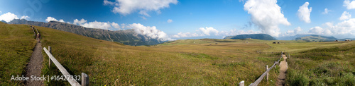 Seiser Alm Alpen Panorama in Südtirol