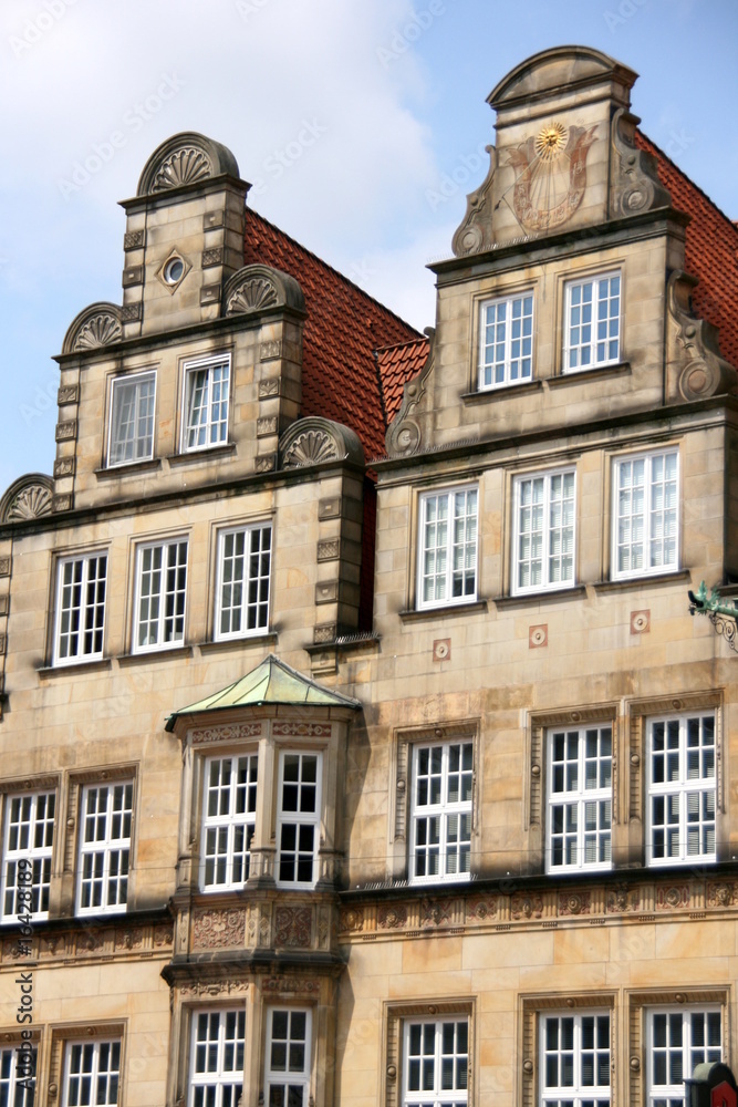 Fototapeta premium maisons de breme