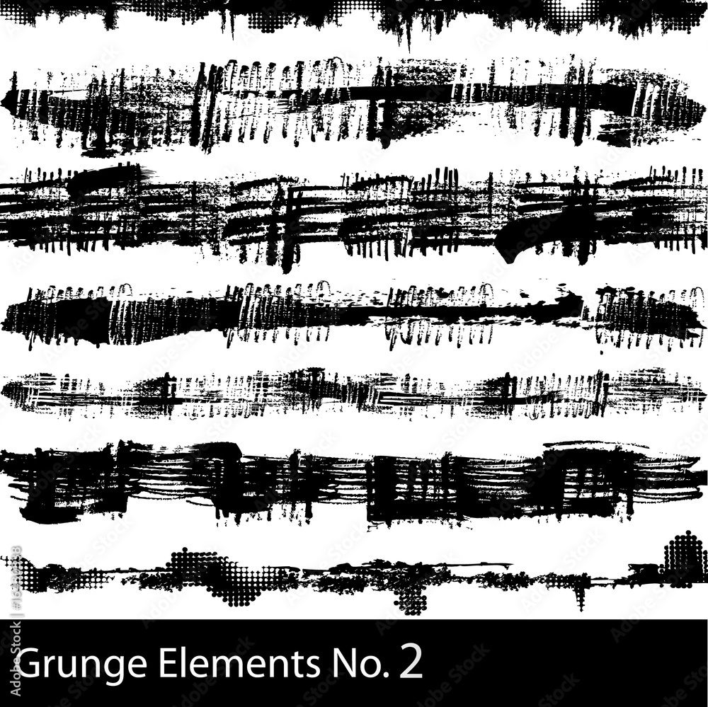 Vector grunge elements 2