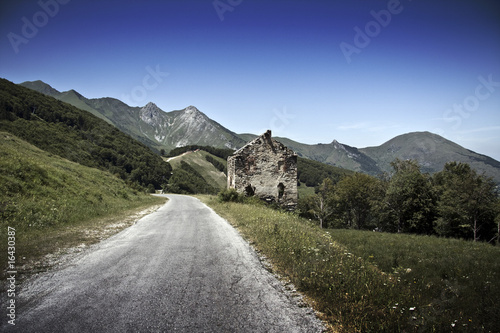 Rudere sul Colle di Tenda photo