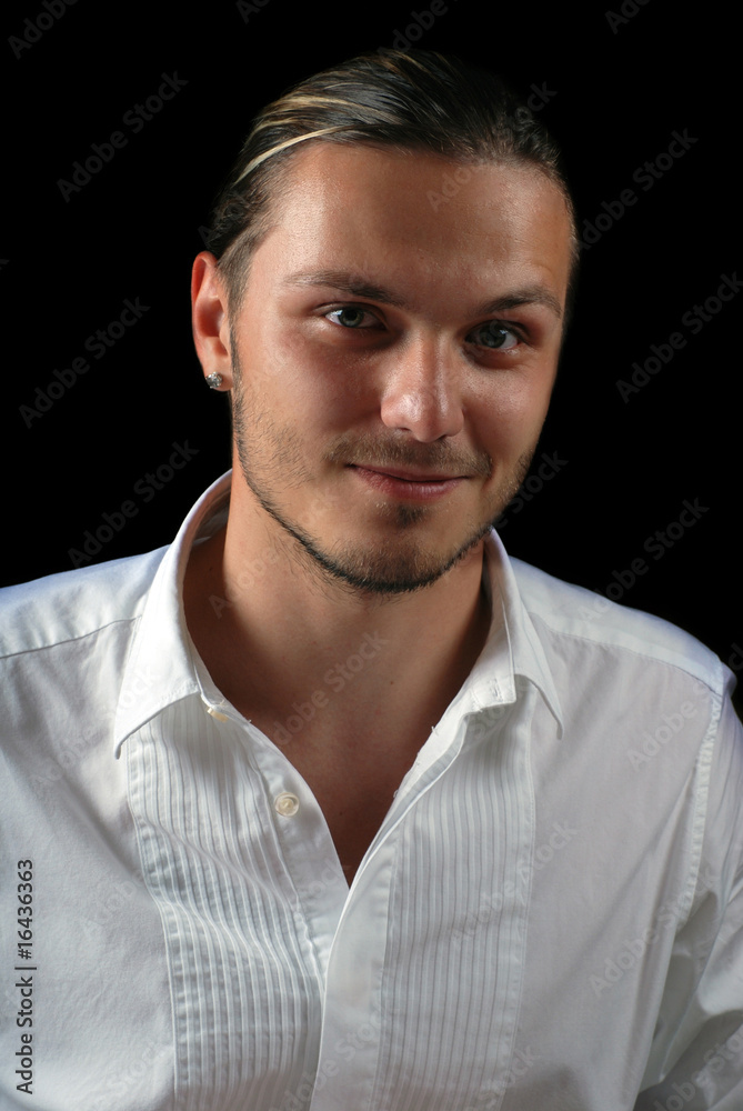 Obraz premium smiling male