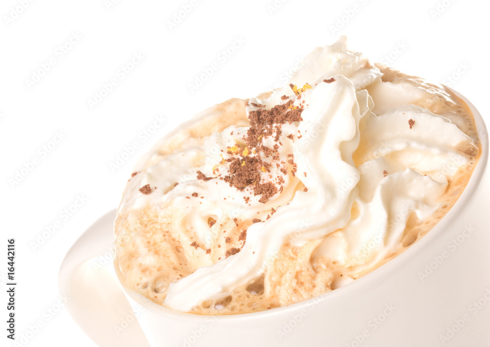 Coffee with cream Coffee with cream