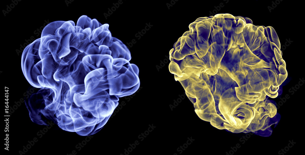 Fire isolated on a black background. Fire isolated on a black background.