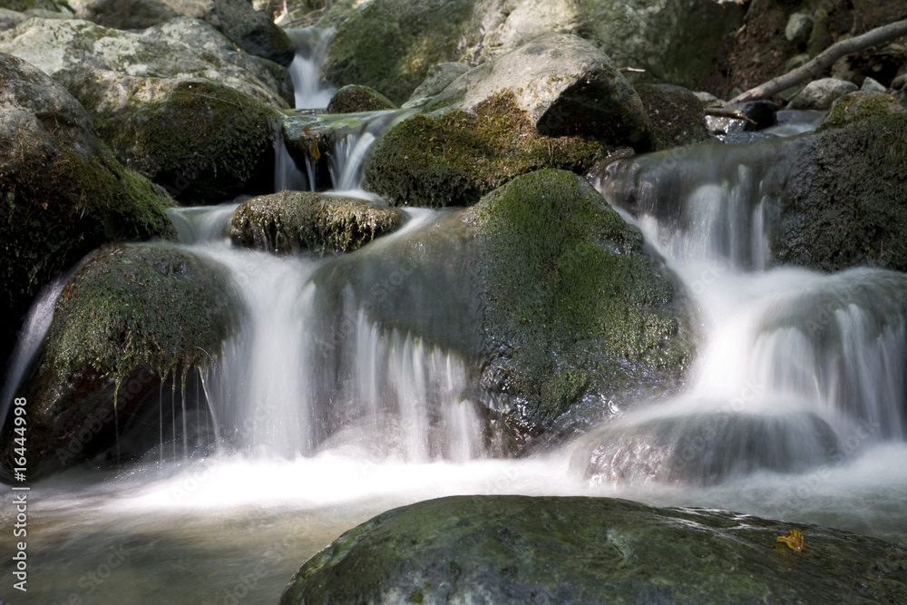 Fototapeta premium Mountain waterfall