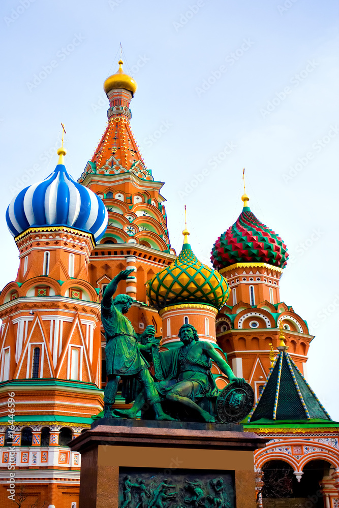 Fototapeta premium St. Basil's Cathedral on Red square