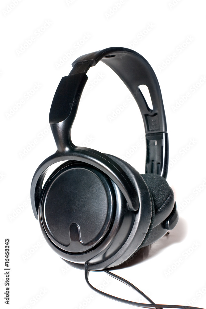 Headphones isolated on white background. Headphones isolated on white background.