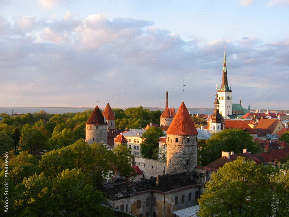 View of Tallinn Old Town