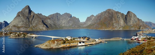 Lofoten Panorama Sakrisoy photo