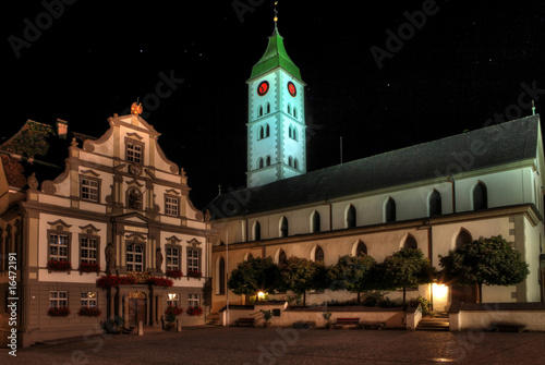 Marktplatz Wangen im Allgäu (HDR) photo