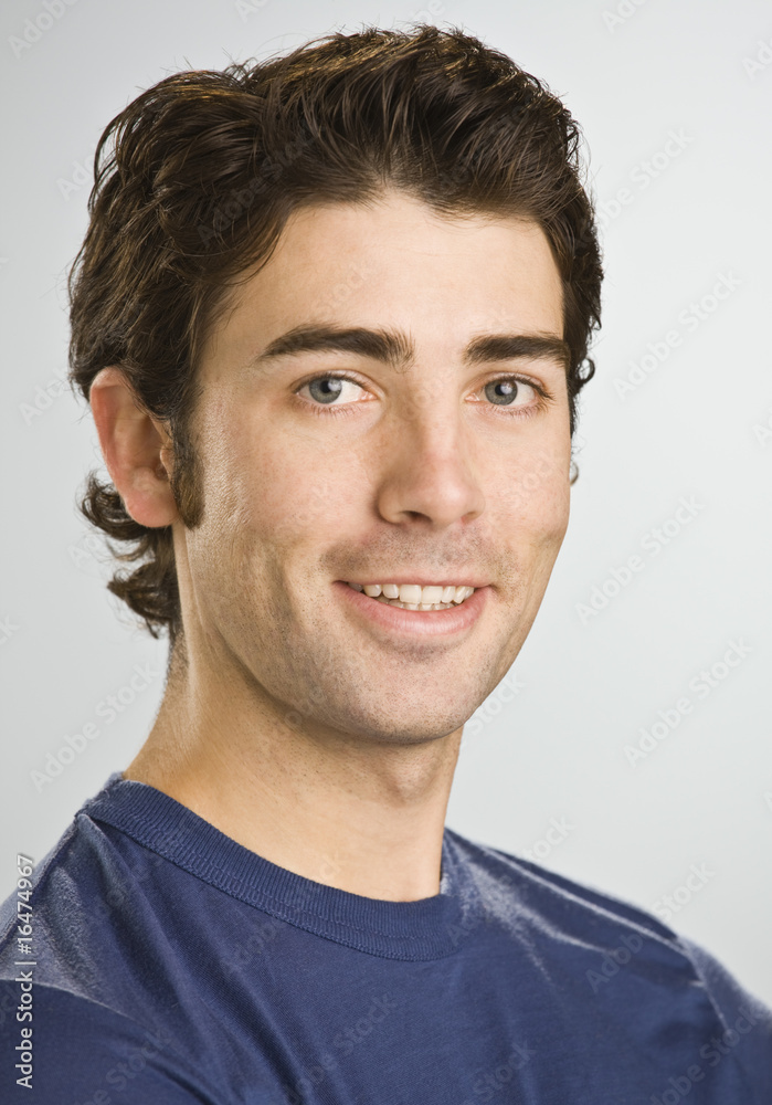 Fototapeta premium Man Smiling at Camera