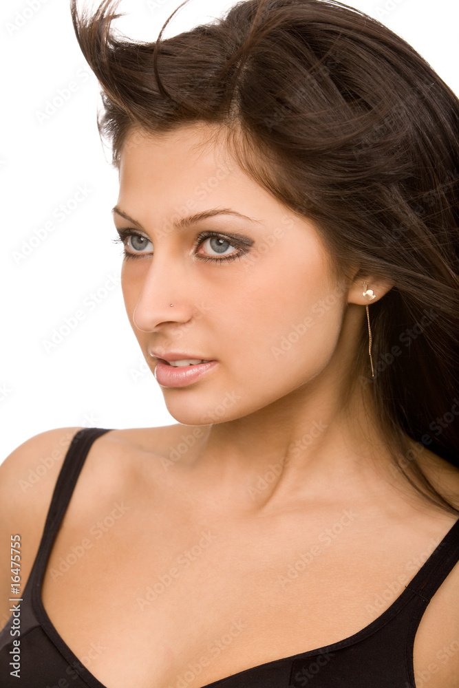 portrait of a young woman portrait of a young woman