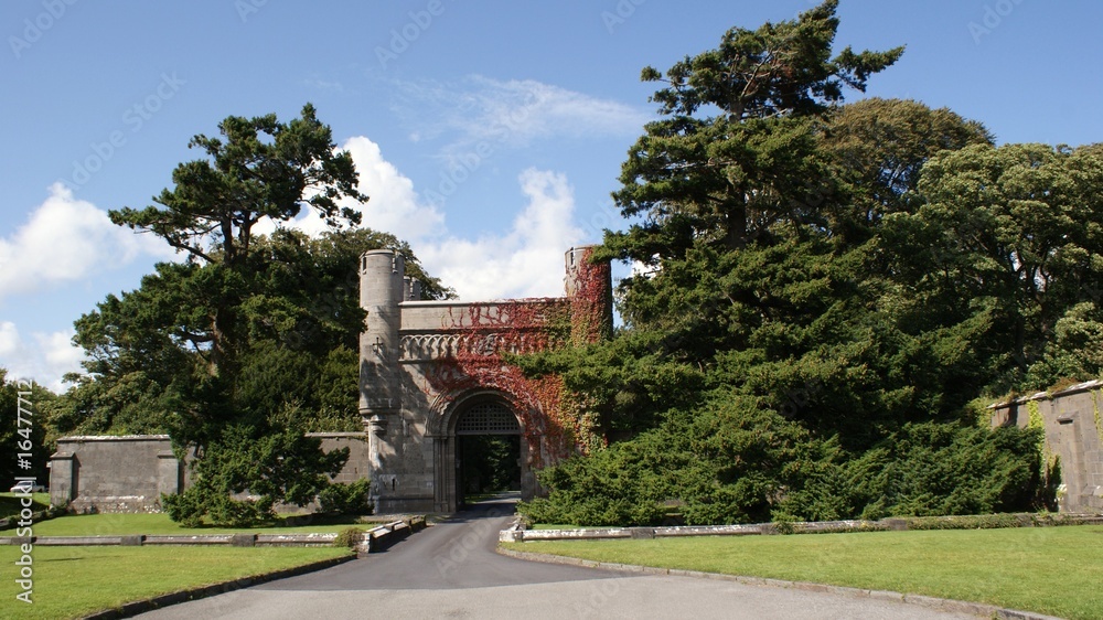 Castle gatehouse
