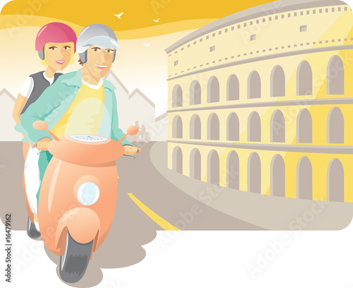 Scooter Ride in the Rome