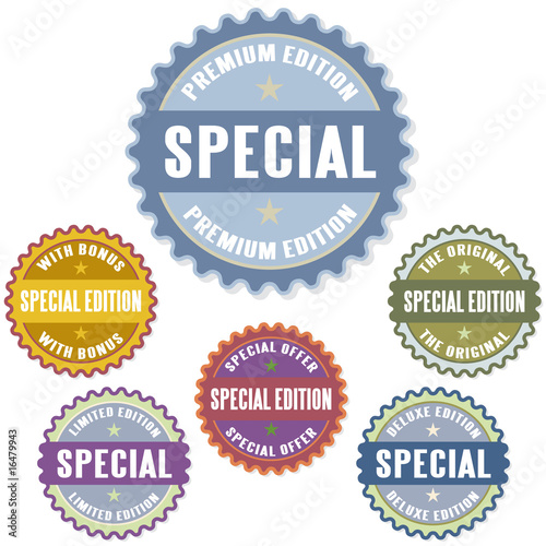 special edition button