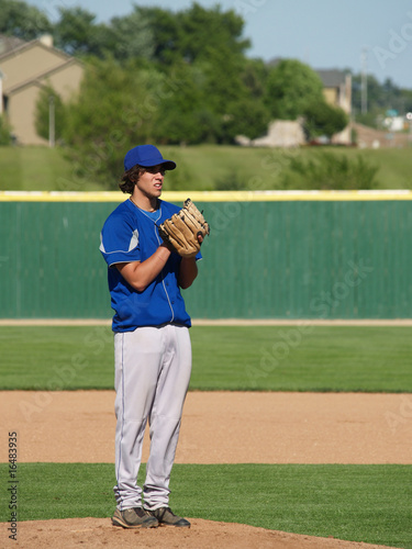 high school baseball pitcher