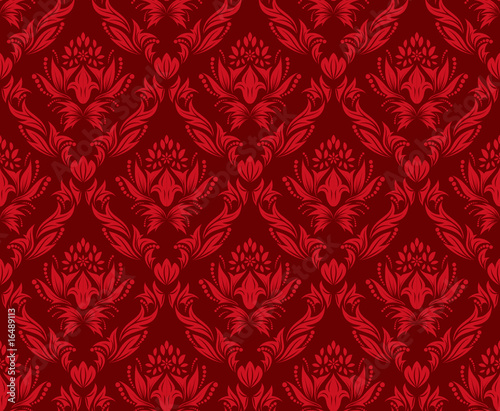 seamless damask background