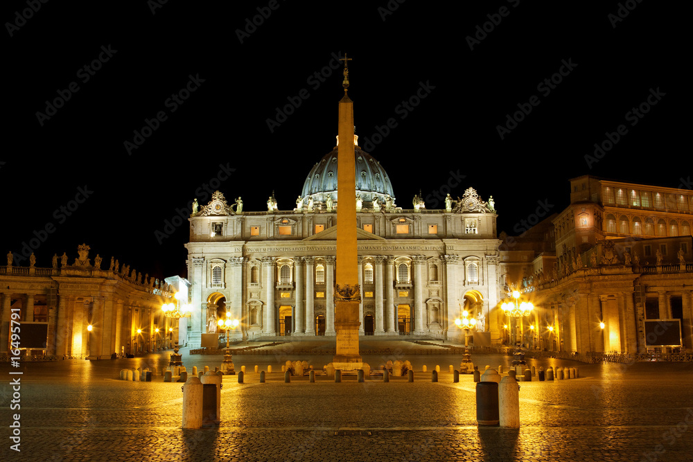 Fototapeta premium Petersplatz in Rom