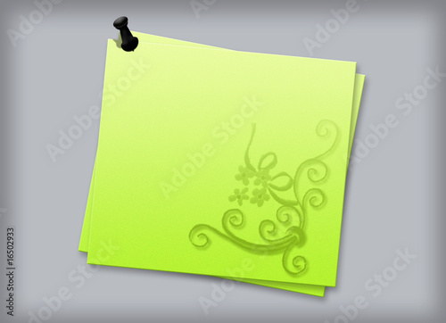 Leaflets for notes