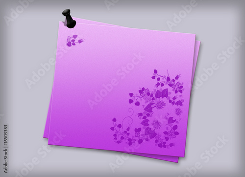 Leaflets for notes