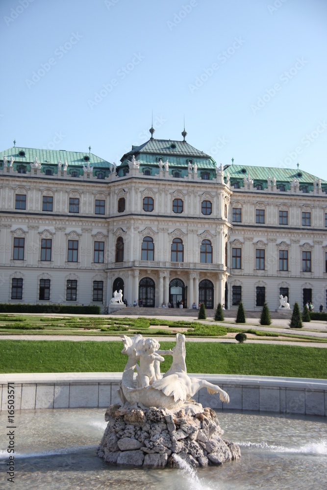 Fototapeta premium Schloss Belvedere