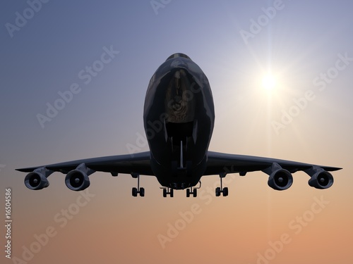 B747 Sunrise