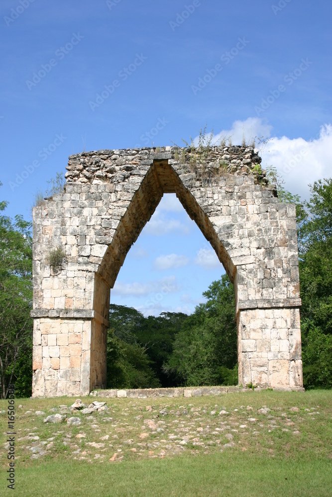 Mayan arch