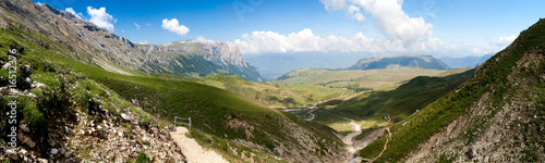 Seiser Alm Alpen Panorama in Südtirol photo