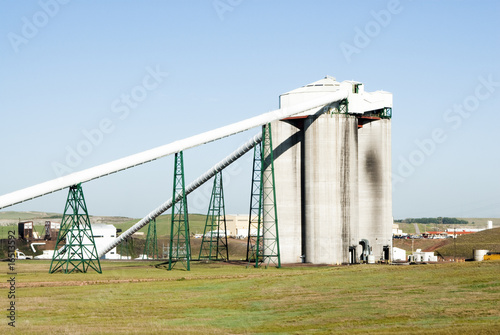 coal loading silos