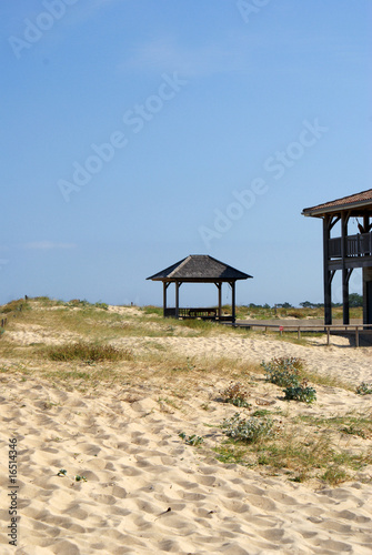 kiosque sur la plage