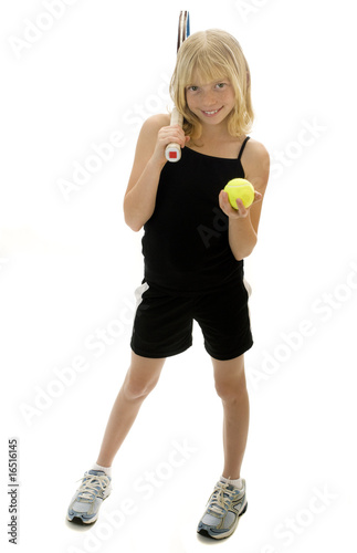 Young Tennis Player © jwblinn