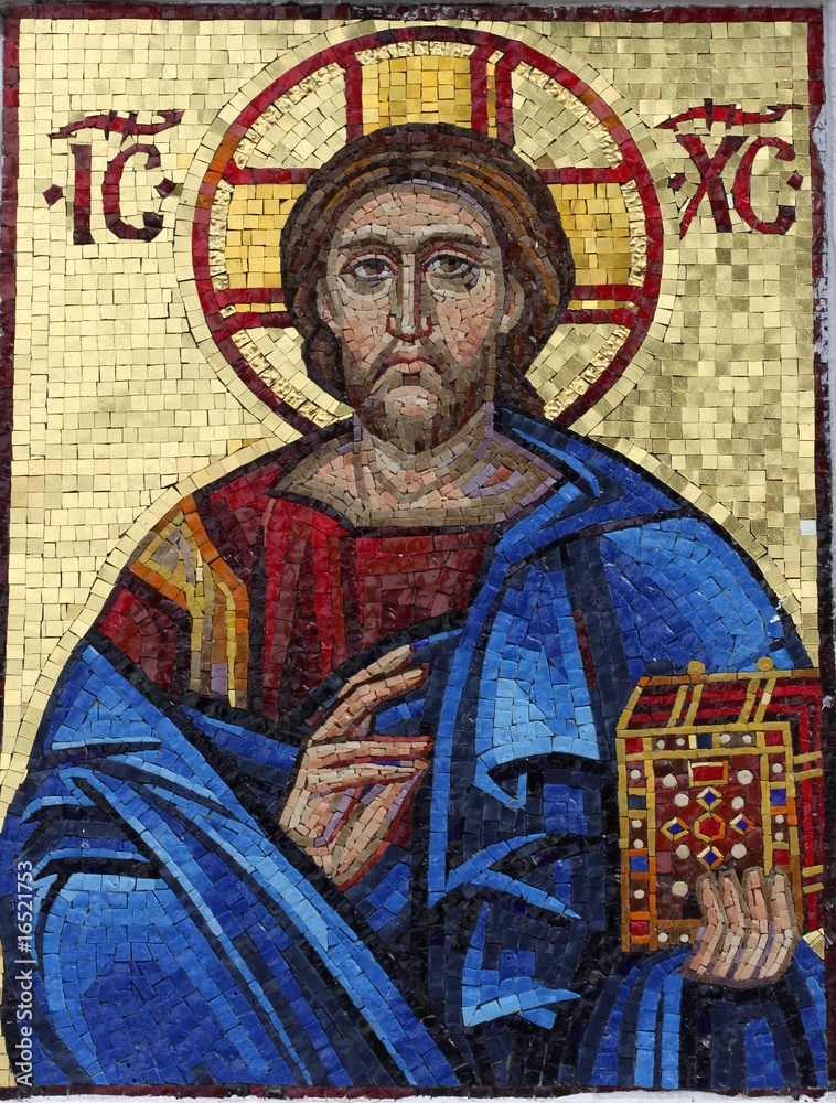 Christ fresco