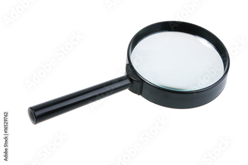 Magnifying glass.