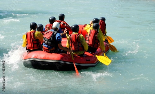 rafting