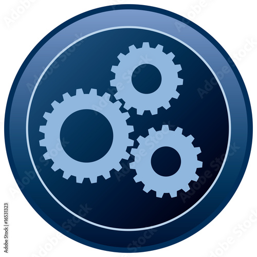 System Icon in Blue