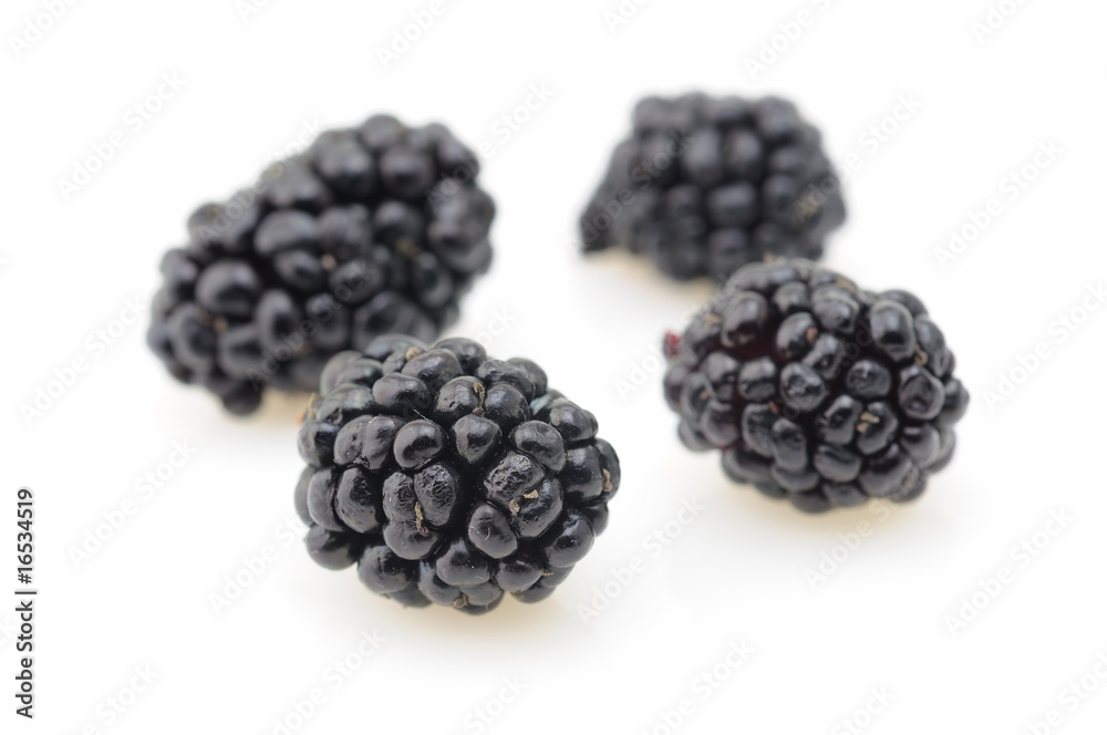 Blackberries closeup Blackberries closeup