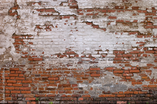 Ancient Brick Wall Background