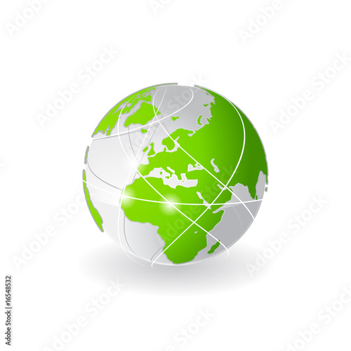 earth networking icon