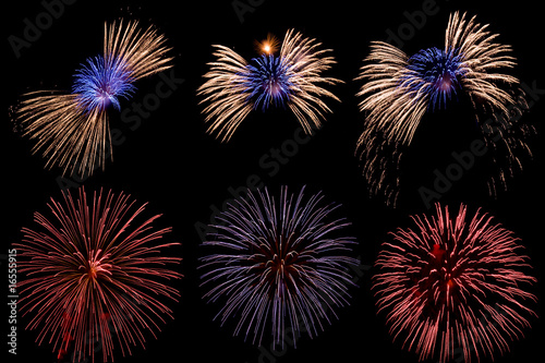Colorfull firewoks