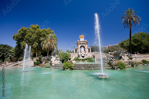 Fountain, park Ciutadel in Barcelona