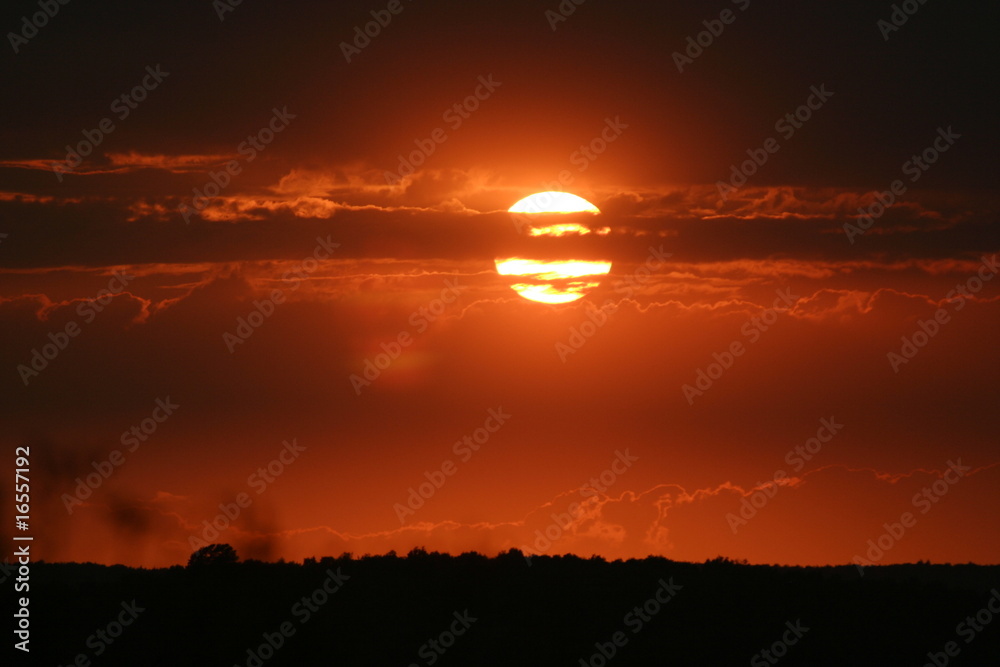 Obraz premium Sonnenuntergang