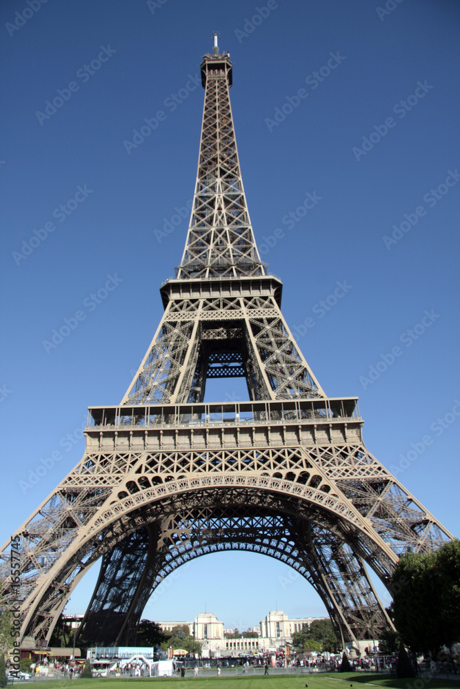 General view of the Eiffel Tower