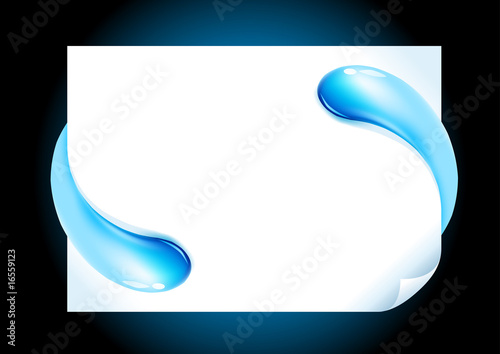 Water drop message 2